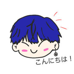 [LINEスタンプ] 元気なフォーくん