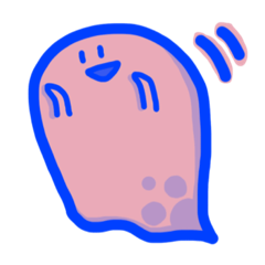 [LINEスタンプ] ゆるっと。おばけ