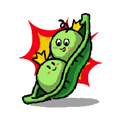 [LINEスタンプ] 豆の楽しみ