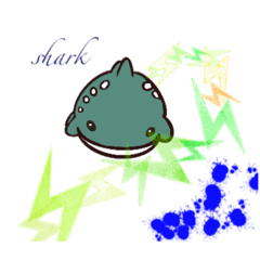 [LINEスタンプ] sharkさん