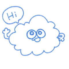 [LINEスタンプ] もくもくも☁️