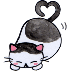 [LINEスタンプ] 珈琲屋の猫トコ＆ナッツ セリフなし1(修正版