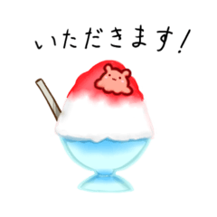 [LINEスタンプ] メンダコたちのなつスタンプ