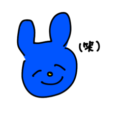 [LINEスタンプ] 多分体調悪い口悪いうさぎ