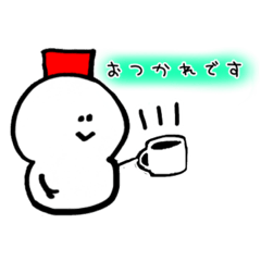 [LINEスタンプ] ゆきだるまのyukky。