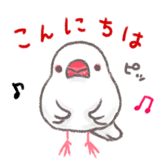 [LINEスタンプ] 文鳥たちの日々