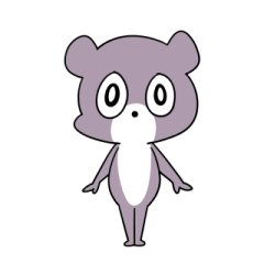 [LINEスタンプ] クマのコロ