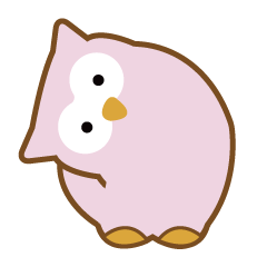 [LINEスタンプ] フクロウじゃないよ！ミミズクだよ！