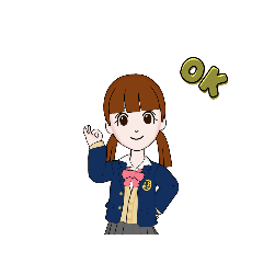 [LINEスタンプ] 5服装の女子 40