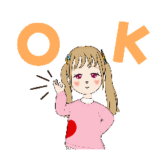 [LINEスタンプ] いちごちゃんとハートちゃんの一日