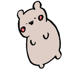 [LINEスタンプ] くまサンサン