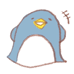[LINEスタンプ] 氷の世界の友達 ペンギン