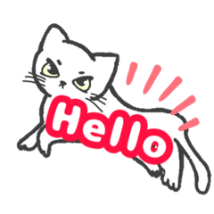 [LINEスタンプ] 日常的•英語猫ちゃんスタンプ