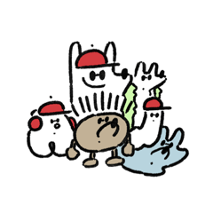 [LINEスタンプ] GHOST FRIENDS ゆかいな仲間たち