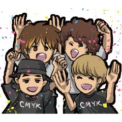 [LINEスタンプ] トロンボーンカルテット Throw Line