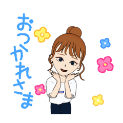 [LINEスタンプ] イケてるガールのスタンプ