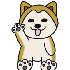 [LINEスタンプ] 秋田ワンコと仲間達の日常 その2