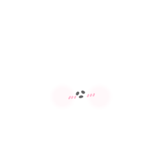 [LINEスタンプ] しろうさぎのかお