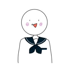 [LINEスタンプ] 制服さん2