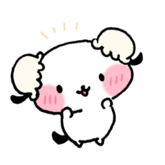 [LINEスタンプ] モモまんちゃん