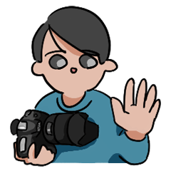 [LINEスタンプ] とある写真好きの日常