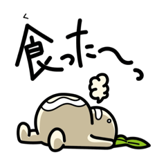 [LINEスタンプ] おいちゃん/Oida bread