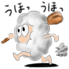 [LINEスタンプ] フガモガくん × かぷりっちょ