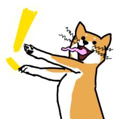 [LINEスタンプ] Shibainuuuuu！