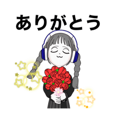 [LINEスタンプ] かっこいいゲーマーリボンちゃん