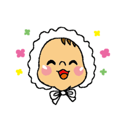 [LINEスタンプ] ぼくは赤ちゃんのアオくん