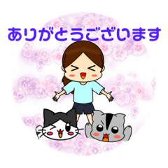 [LINEスタンプ] チョコとくるみの日常スタンプ