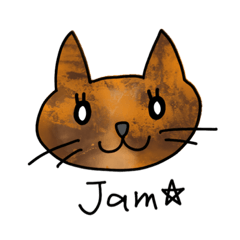 [LINEスタンプ] サビ猫ムッちゃん