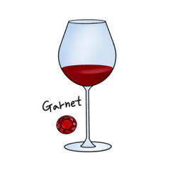 [LINEスタンプ] ワインのためのスタンプ red  wineの画像（メイン）