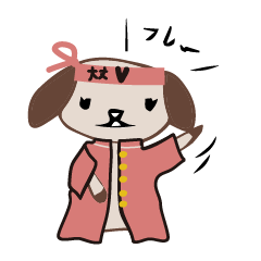 [LINEスタンプ] 犬丸犬美＊いぬまるいぬみ＊の日常！