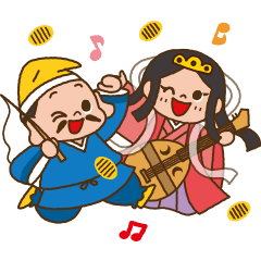 [LINEスタンプ] 龍と神様たちの愉快なスタンプ