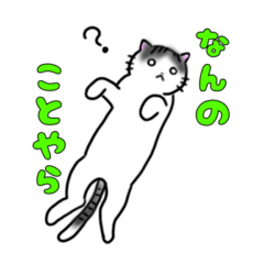 [LINEスタンプ] ゆる猫の日常あいさつ 【修正版】