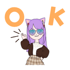 [LINEスタンプ] ねこねこちゃ