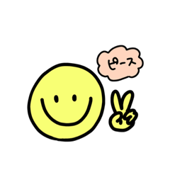 [LINEスタンプ] 使えるsmiley