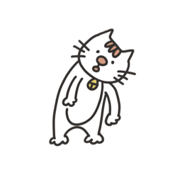 [LINEスタンプ] のんきなねこのtama 3