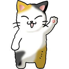 [LINEスタンプ] 猫大好き！（大）その35(スローライフ）