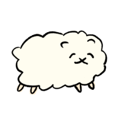 [LINEスタンプ] 羊のパパーン( 父 )の画像（メイン）