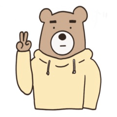 [LINEスタンプ] くまごろうだよう