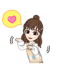 [LINEスタンプ] かあいいじぇーけぇー