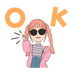 [LINEスタンプ] マイアバターのあやちゃん