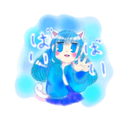 [LINEスタンプ] おにゃのこ達(とギャグ)