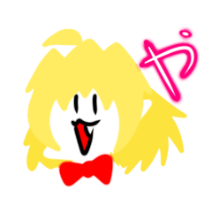 [LINEスタンプ] オリキャラず言葉ず