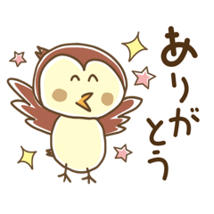 [LINEスタンプ] 3羽のすずめの日常（改訂版）