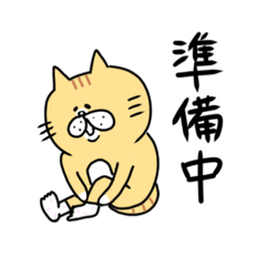 [LINEスタンプ] 茶白の日常①