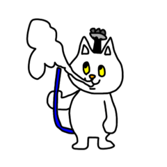 [LINEスタンプ] シーシャネコ