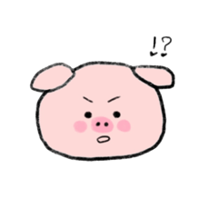 [LINEスタンプ] しゃべるぶたさん